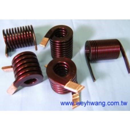Flat wire coil
