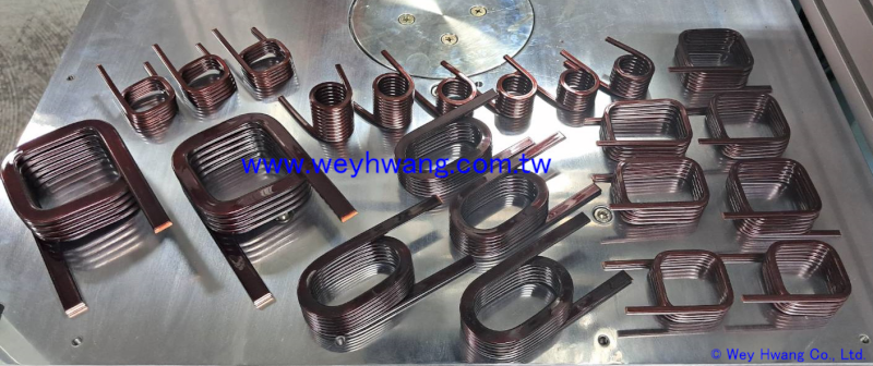 Flat wire coil